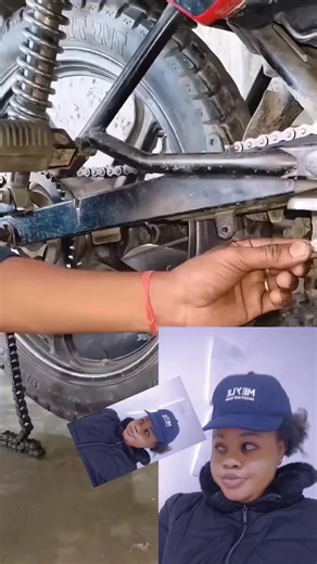 17K views · 19 reactions | How to fix a motor bike  chain ⛓️ #highlightseveryone #creativity #viralreels #fblifestyle | Be popular | Facebook