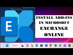 How to Install Add-ins in Exchange Online