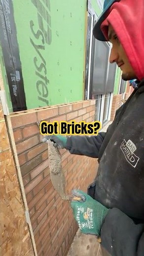 Mason using a brick jointer at King's Landing in Troy #shorts #bricks