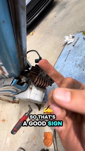 2.1K views | Back at it with the $25 Tomos Moped. Today, we try to unstuck this stuck piston and hopefully get one step closer to putting this old scooter back on the road. Is it worth saving What do you guys think #facebookmarketplace-004 #moped | Bean Nikolaus | Facebook