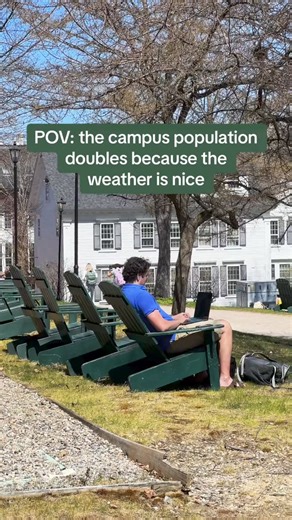 Plymouth State campus on a sunny day 🌤️🙌 #campuslife #university #studentlife | Plymouth State University