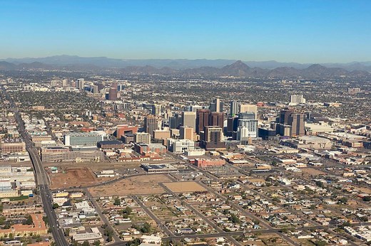 Phoenix is now fifth largest city in US