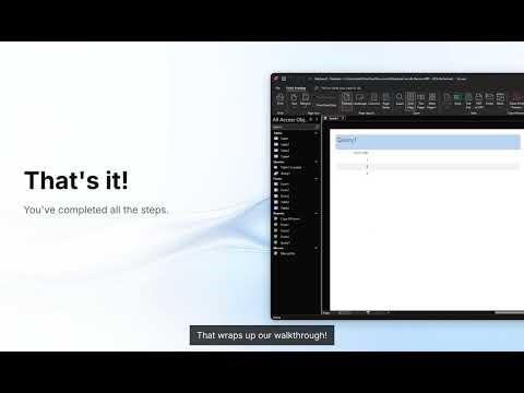 How to Generate Reports in MS Access - Step by Step Tutorial