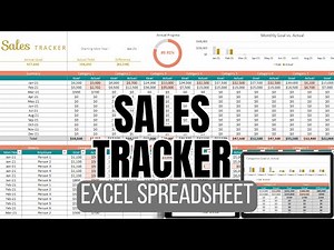 Sales Tracker Spreadsheet (Excel)