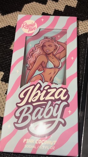 Honest opinion - absolutely love. Doesn’t make you feel slimy, doesn’t stick to the bed and easily cleaned once you’re done. a little goes a long way and to top it off smells absolutely unreal🥥🌴#rapidtan