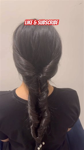 Cute & Simple Scarf Bun Look #hairstyle #hairtutorial #hairtips #hairhacks #hairinspo #ytshorts #fyp