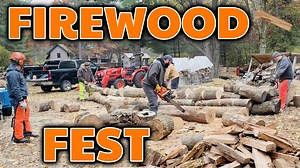 38K views · 850 reactions | We had to cancel the original plans for Firewood Fest 2023, but we still had a nice little gathering of Wood Hounds in my woodyard to enjoy a day of firewood. All music is under a license from Epidemic Sound allowing me to use these tracks and for my video to be available globally. #firewood #wood #chainsaw #logsplitter #goodtimes | Back 40 Firewood | Facebook
