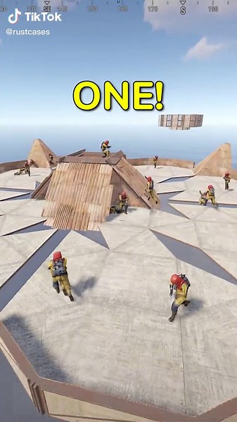 They used 1 item only! 😳 Tag a friend to participate… 🎉 #fypシ #fyp #pvp #rustpc #rustconsole #rusttok #rustpvp #rustgame #rust