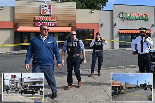 NYC boy, 13, clinging to life after being shot in head outside Queens Dunkin’ Donuts