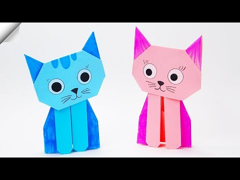 Origami CAT Paper crafts