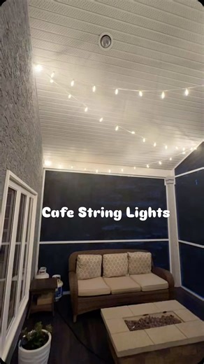 ✨ Light up your nights ✨ Our versatile string lights are perfect for everyday ambiance or special events. Whether it’s for cozy evenings at home or hosting unforgettable gatherings, you can connect as many sets as you need to create your perfect custom length. ➡️ Watch how they transform this home! | Special Event Sales