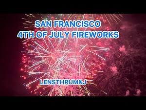 4th of July Fireworks Finale at Pier 39 Fisherman’s Wharf | San Francisco 2025