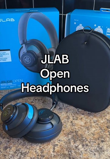JLab JBuds Open-Ear Wireless Headphones with 24 Hours Playtime, Dual Coaxial Drivers, Bluetooth 6.0, Noise-Canceling Microphones, and JLab App for Custom Sound ##tiktokshopcreatorpicks##jlab