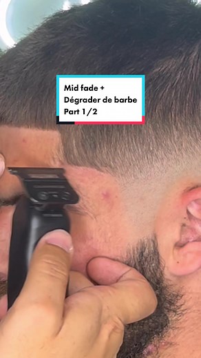Mid Fade and Beard Fade Tutorial for Men | Part 1