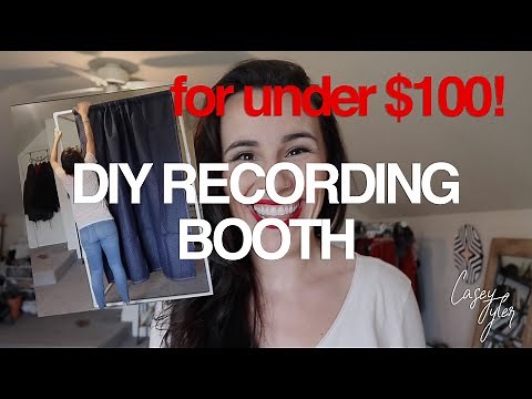 DIY | Recording Vocal Booth Tutorial for Under $100