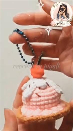 Cute Cake Crochet #crochet #diy #ytshorts