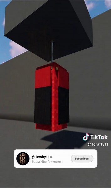 Minecraft Punching Bag🥊#dc #viral #minecraft #minecrafttutorial #minecraftbuilds