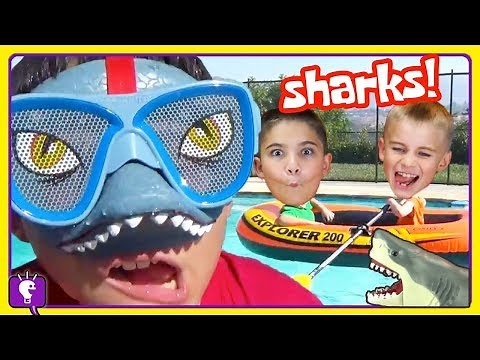 Shark Adventures COMPILATION and Play with The HobbyKids!