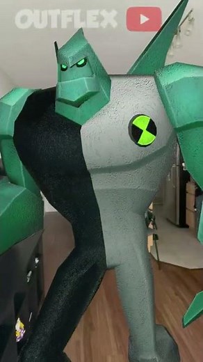 Ben 10 Diamondhead transformation (REAL LIFE)