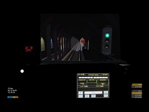 OpenBVE HD: New York City Subway Alstom R160A F Train Makes Perfect High Speed Stops @ 50 MPH