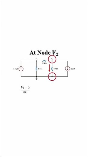 This Trick Solves Nodal Analysis Instantly #electrical #electricalengineering #circuits