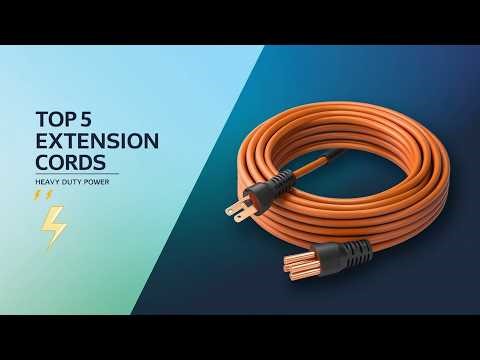 Top 5 Best Heavy Duty Extension Cords in 2026 ⚡ (Ultimate Power Guide)