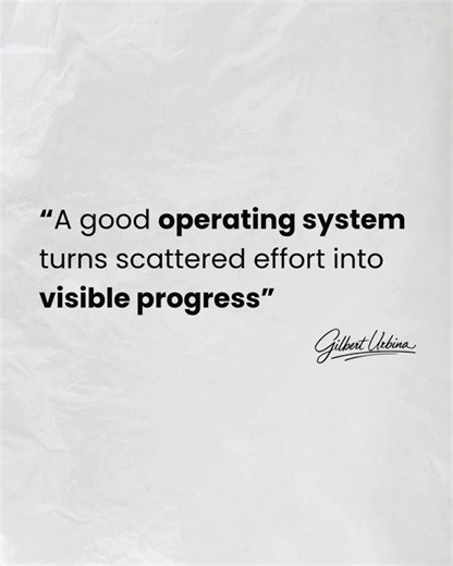 Operating System: A good operating system turns scattered