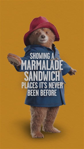 We took a little marmalade sandwich on a big journey! 🥪 #ThePaddingtonBearExperience #PaddingtonBear #ThingsToDoInLondon
