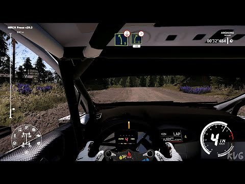 WRC 9 FIA World Rally Championship - Cockpit View Gameplay (PC HD) [1080p60FPS]