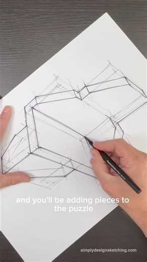 Design sketching - construction lines!