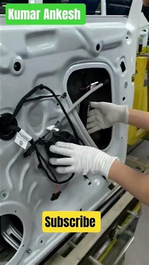 Car Door Line Assembly 😲😲#car #cars #automobile #manufacturing #production#engineering#polytechnic