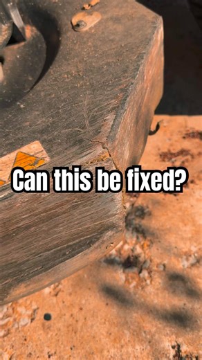 Weld Fix | Someone brought this torn up mower deck over so my husband fired up the welder 🔥