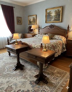 Solid Oak Bedside Tables - Etsy Canada