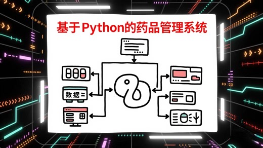 基于Python的药品管理系统的设计与实现_Python项目_Python案例_Python实战_Python