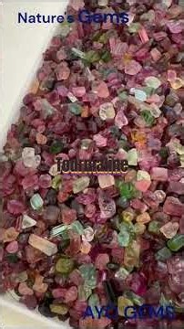 Natural Gemstone Tourmaline !!