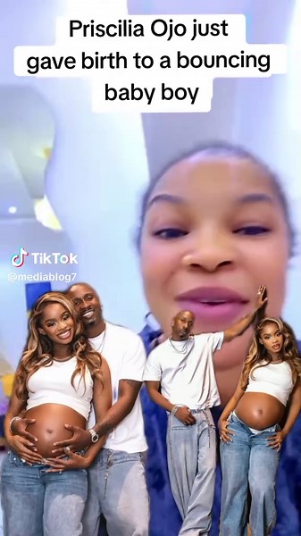 Priscilia Ojo Welcomes a Newborn Baby Boy