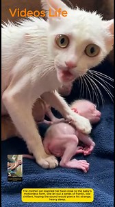 Gentle taps waking up unconscious baby monkey | Videos Life