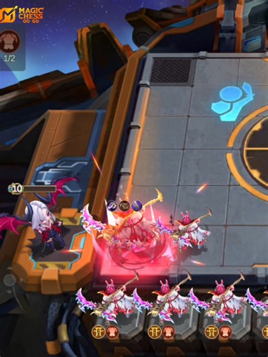 Ruby squad summoning trick. 💀 #MCGG #MagicChessGoGo #MCGGPHCreators #MCGGNeonGuardians