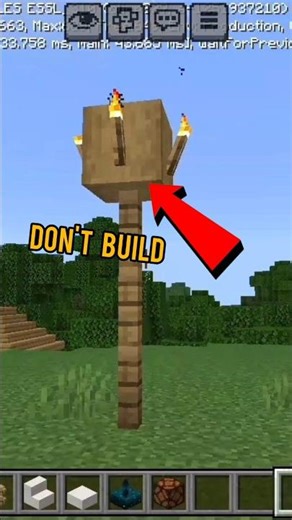 You Won’t Believe This Street Light Design in Minecraft#shorts