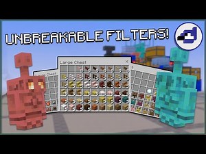 NEW SORTING METHOD with Unbreakable Filters?! | Minecraft Bedrock Edition Redstone Tutorial