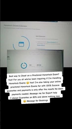 Best way to cheat on a Proctored Honorlock Exam #proctored