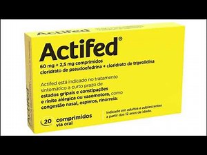 What is Actifed Tablet, What Does It Do, How Is It Used, What Are Its Side Effects?
