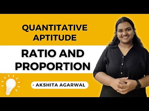 Aptitude Preparation for Campus Placements #5 | Ratio And Proportion | Quantitative Aptitude