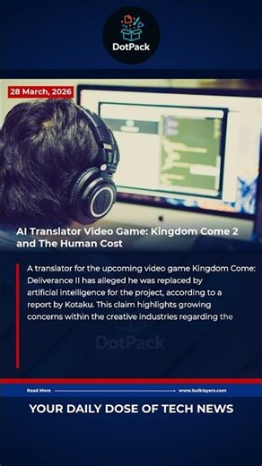 AI Translator Video Game: Kingdom Come 2 and The Human Cost