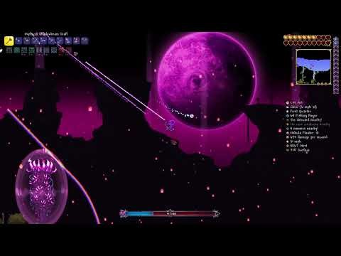 Terraria PART 11: The Lunar Events & My First Moon Lord Fail