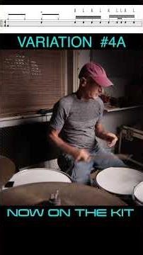 DRUM FILLS USING DOUBLES #4