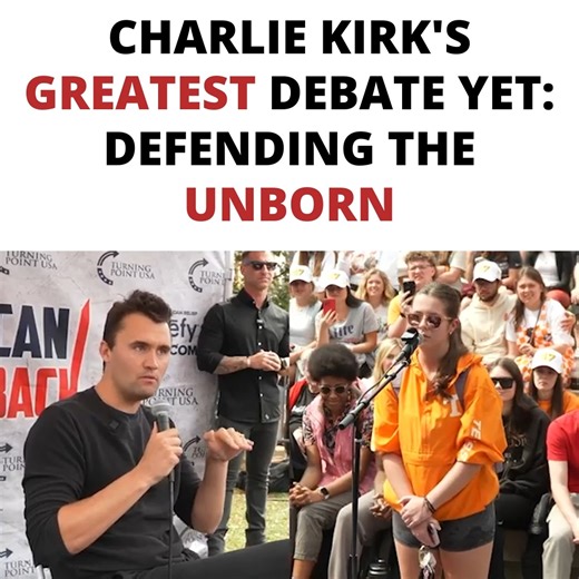 Charlie Kirk's GREATEST Debate Yet: Defending the Unborn Subscribe to The Charlie Kirk Show: http://apple.co/2VCxGsh Join Charlie Kirk Exclusive today: https://members.charliekirk.com | Charlie Kirk