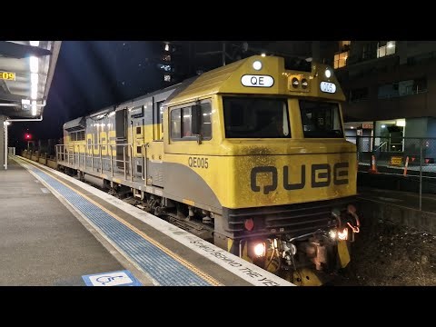 17/03/26 QUBE Steel Train 9461 Departing Rhodes