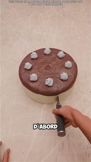 Comment couper un gâteau correctement 🎂✂️💡 #court