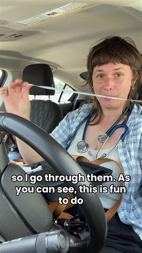 Arielle’s Prenatal Bag on this given Tuesday! Everything from doppler and gel for listening to baby, measuring tape for taking fundal height, stethoscope and blood pressure cuffs, and lab draw supplies are in that bag. She forgot to mention her fetoscope as well! Arielle’s bag doubles as her postpartum visit bag, so she also keeps her baby stethoscope in there and often has her newborn exam supplies inside as well. #whatsinmybag #midwivesoftiktok #MusicCityMidwifery #nashvillemidwife #homebirthm